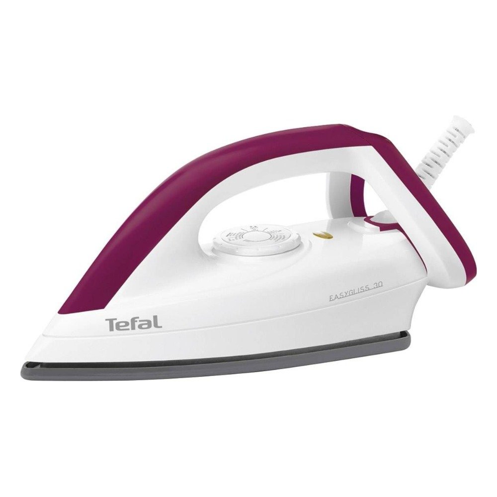 Fer à Repasser à Sec TEFAL 1200 W Semelle Durilium – FS4030 Fer à repasser à sec Tefal Easygliss FS4030