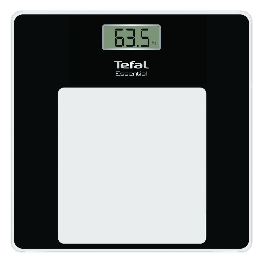 Pèse-personne Électronique Tefal Essential 150 kg Noir - PP1300V0 Pèse-personne Électronique Tefal Essential PP1300V0 150 kg Noir