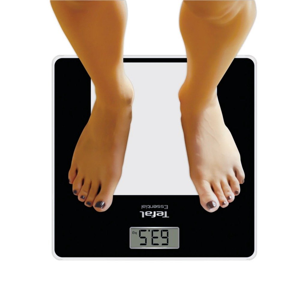 Pèse-personne Électronique Tefal Essential 150 kg Noir - PP1300V0 Pèse-personne Électronique Tefal Essential PP1300V0 150 kg Noir