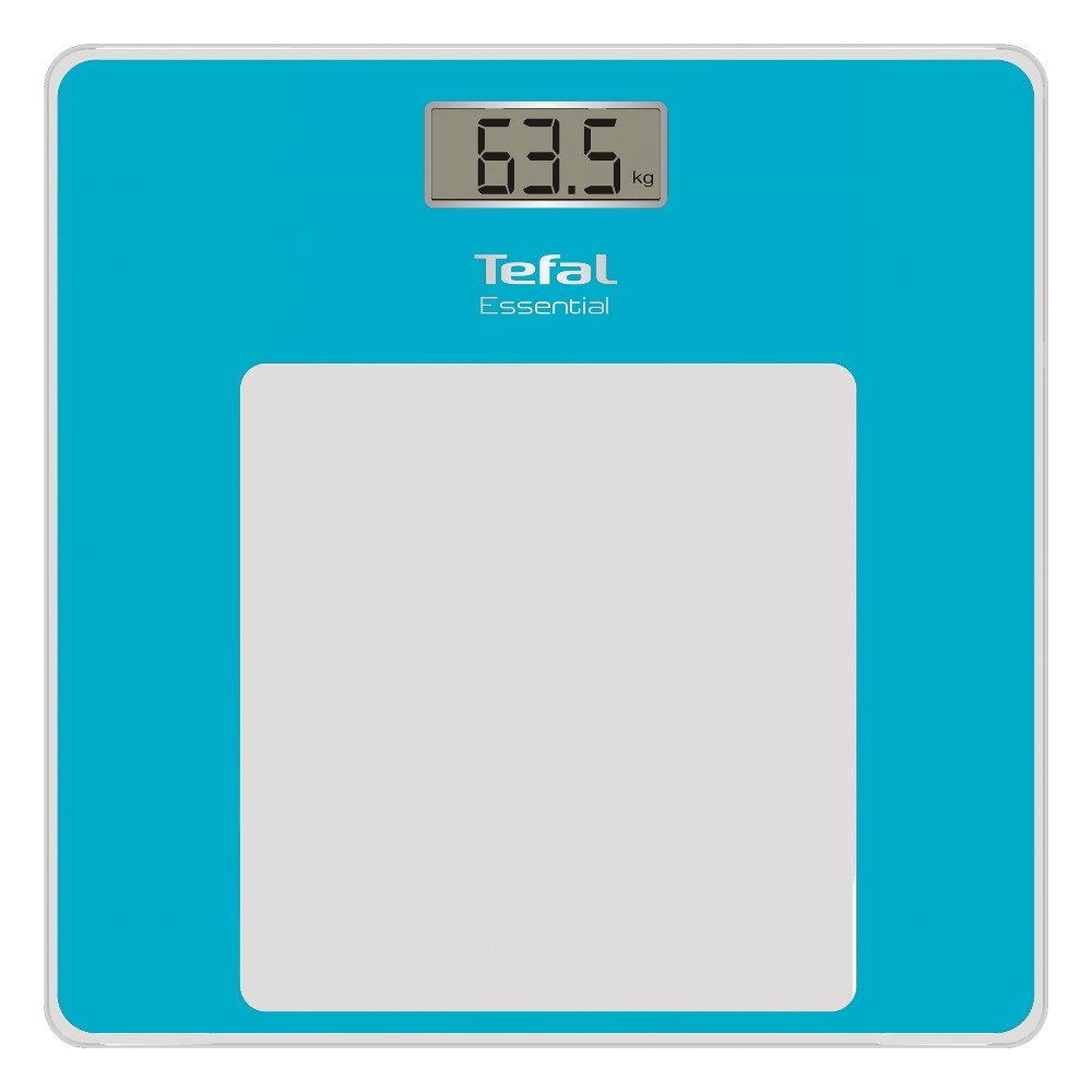 Pèse-personne Électronique Tefal Essential 150 kg Bleu turquoise - PP1303V0 Pèse-personne Électronique Tefal Essential PP1303V0 150 kg Bleu turquoise