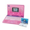 حاسوب تعليمي ثنائي اللغة Genius XL Color Pro وردي – VTECH 133865 Ordinateur enfant bilingue VTech Genius XL Color Pro Rose 133865