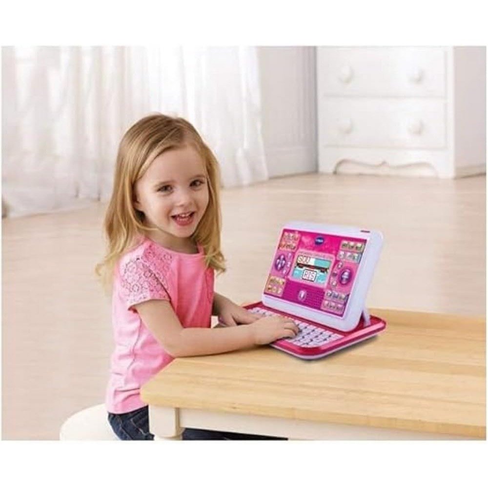 حاسوب لوحي تعليمي للأطفال Genius XL Color وردي – VTECH 155555 حاسوب لوحي فيتك Genius XL Color وردي 155555