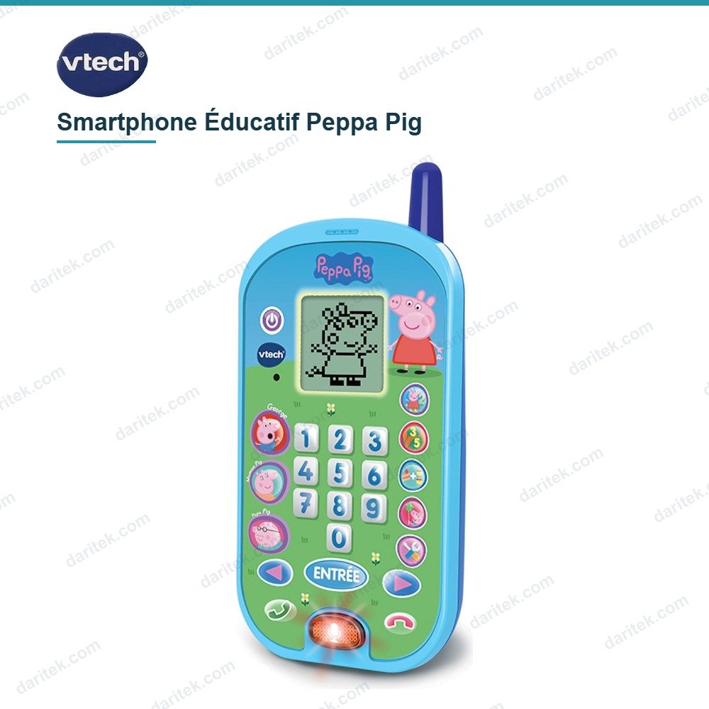 Smartphone éducatif Peppa Pig VTech 523105