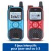 Talkies-Walkies Enfant VTECH Kidi Talkie Explorer 8 en 1 Portée 200 m avec Lampe Torche – 572505 – Image 6