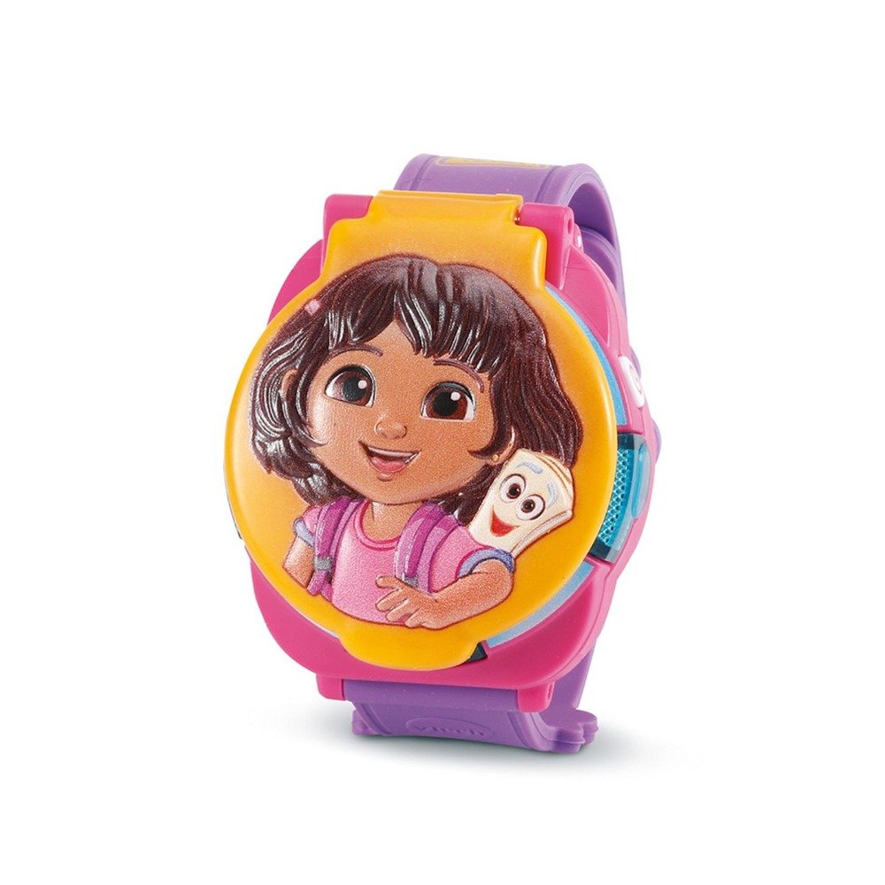 ساعة ألعاب تعليمية دورا ثنائية اللغة 3-7 سنوات – VTECH 580705 Montre-jeu éducative Dora VTech 580705