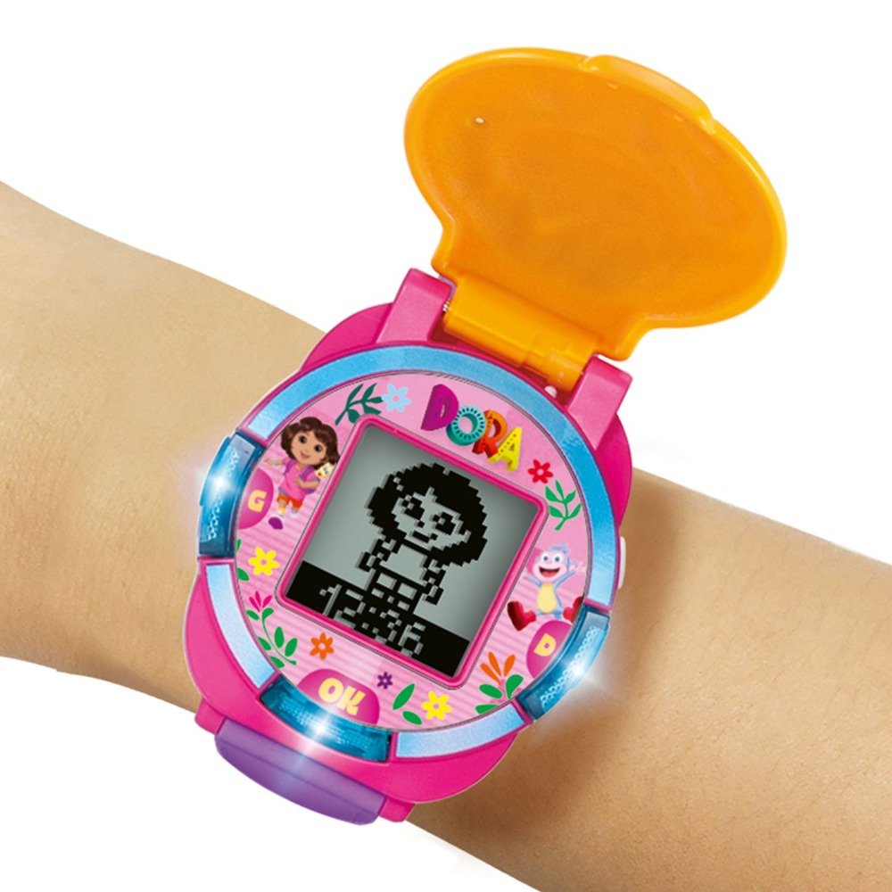 ساعة ألعاب تعليمية دورا ثنائية اللغة 3-7 سنوات – VTECH 580705 ساعة ألعاب تعليمية دورا VTech 580705