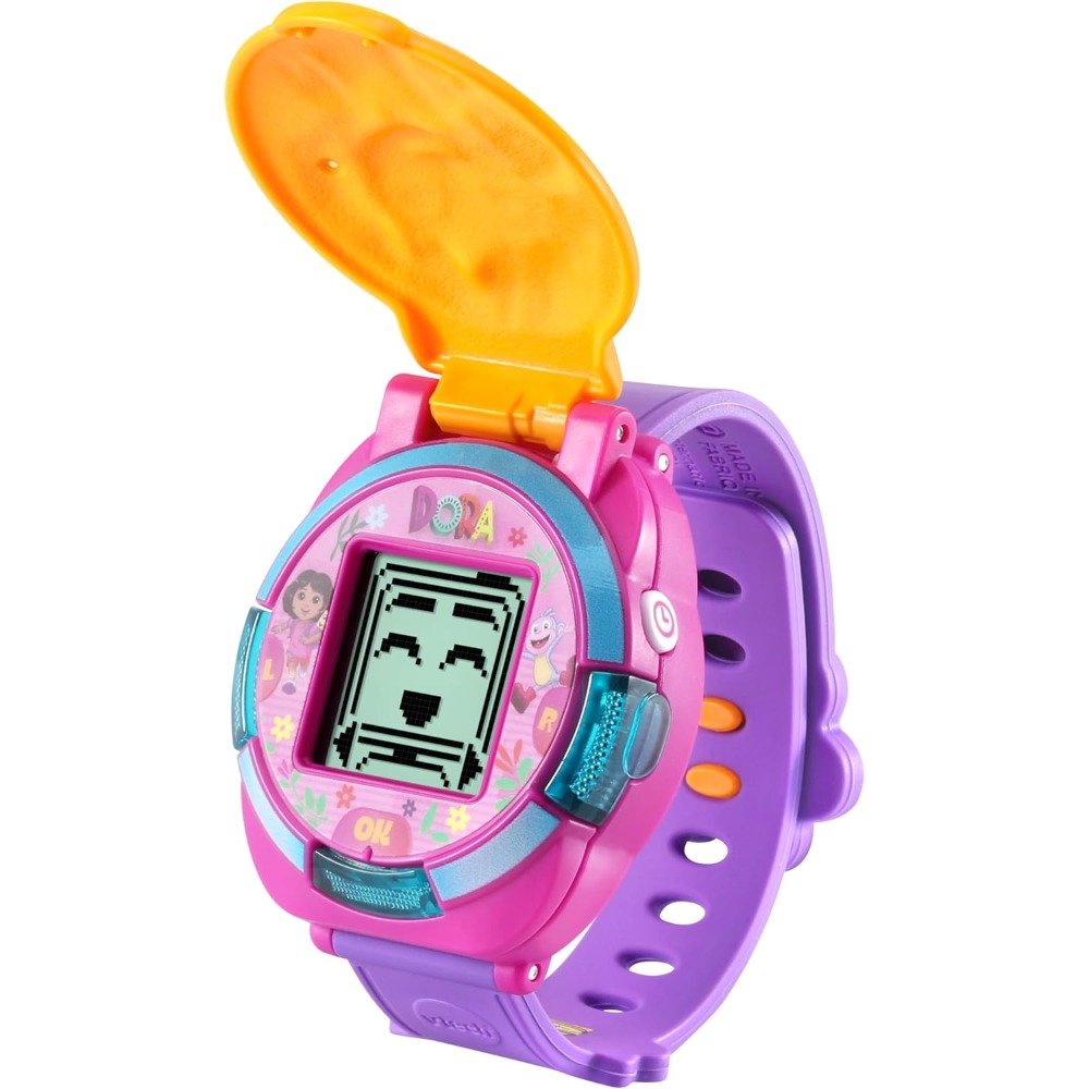 ساعة ألعاب تعليمية دورا ثنائية اللغة 3-7 سنوات – VTECH 580705 Montre-jeu éducative Dora VTech 580705