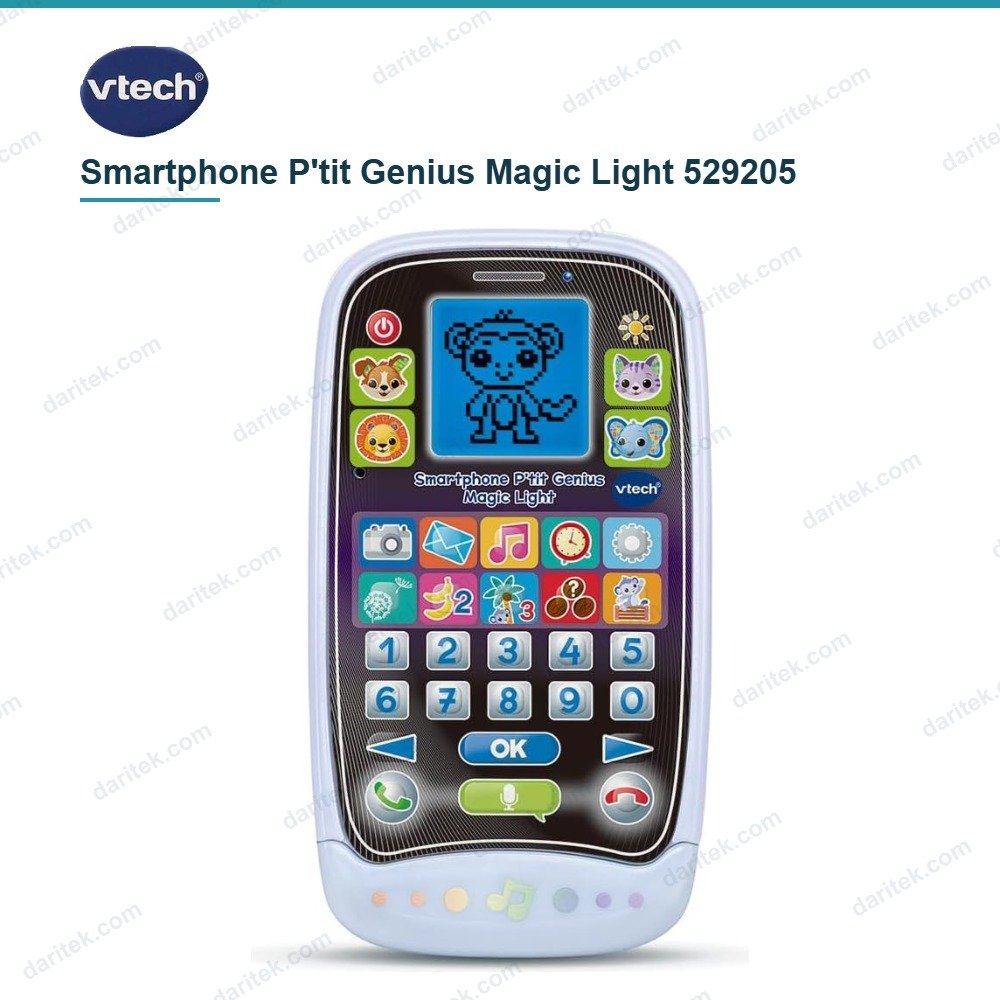 Smartphone VTech P'tit Genius Magic Light Noir 529205